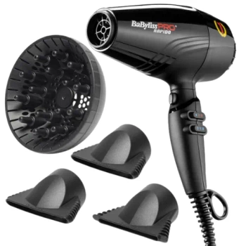 Babyliss Pro Rapido, suszarka do włosów, 2200 W, BAB7000IE