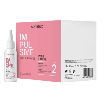 Montibello Impulsive Curls & Waves 2 – płyn do trwałej ondulacji GENTLE 75 ml