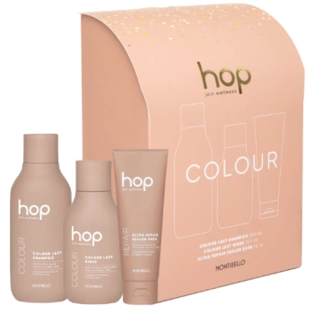 Zestaw Montibello HOP Colour szampon 300 ml odzywka 200 ml krem na końce 75 ml
