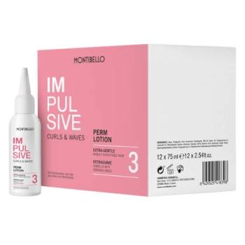 Montibello Impulsive Curls & Waves 3 – płyn do trwałej ondulacji extra gentle 75 ml