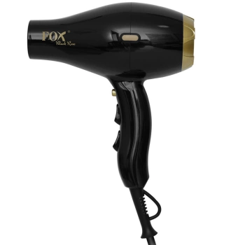 Suszarka do włosów Fox Black Rose - czarno-złota z jonizacją moc 2100 W
